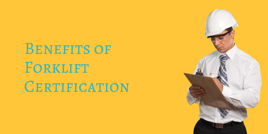 What are the benefits of Forklift Certification and Training? MY SITE